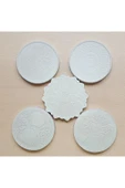 sharp&art Taş Mandala Seti, 5 Farklı Desen, 12 Renk Akrilik Boya, 2 Farklı İnce Uç Fırça ile Dilediğince Boya - 2