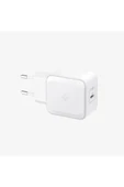 Spigen 30W GaN USB-C Adaptör Hızlı Şarj Aleti iPhone&Android&iPad&MacBook Type-C PE2008 White Outlet - 1