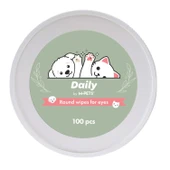 M-PETS DAİLY KEDİ ve KÖPEK GÖZ ÇEVRESİ TEMİZLEME PEDİ 100LÜ - 2