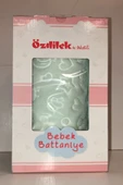 ÖZDİLEK BEBE EMBOS BATTANİYE 100*120 YEŞİL - 1