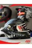 Scoyco 871 Cyber Fullface Kask Motosiklet Kaskı Tam Kask thumbnail 2