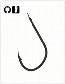 Fudo 4101 FUKASE BLACK NIKEL 7 Lİ OLTA İĞNESİ NO:3/0 thumbnail 2