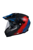 Sway SW X60 SAND Black Red Cross Kask thumbnail 2