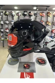MT Helmets Thunder 4 Sv Parlak Siyah Motosiklet Kaskı thumbnail 1