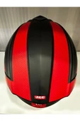 MT Helmets KASK MT GENESİS SV CAVE A5 ÇENE AÇILIR MAT SİYAH/KIRMIZI thumbnail 5