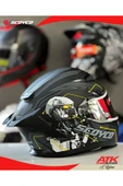 Scoyco 871 Cyber Fullface Kask Motosiklet Kaskı Tam Kask thumbnail 3