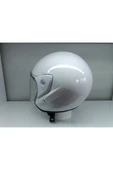 Kt Mrthelmets Beyaz Motosiklet Kaskı Yarım 1-sınıf thumbnail 5