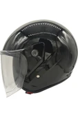 Free-M F-22 SİYAH YARIM KASK thumbnail 1
