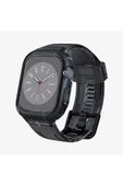 Spigen Apple Watch 45mm (Seri 9/8/7) Kılıf & Kordon Kayış Liquid Crystal Pro Space Crystal - ACS04173 Teşhir - 2