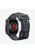 Spigen Apple Watch 45mm (Seri 9/8/7) Kılıf & Kordon Kayış Liquid Crystal Pro Space Crystal - ACS04173 Teşhir - 5