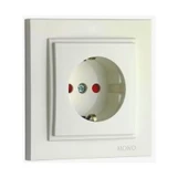 Çocuk Korumalı Topraklı Priz - KREM thumbnail 1