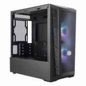 Cooler Master MB311L 600W USB 3.2 RGB mATX Mid Tower Siyah Kasa thumbnail 2
