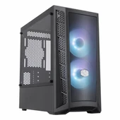 Cooler Master MB311L 600W USB 3.2 RGB mATX Mid Tower Siyah Kasa thumbnail 1