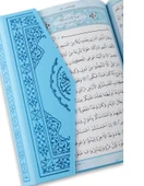 Kuranı Kerim Orta Boy Mavi Miklepli Kare kodlu 160 x 235 cm diyanet yayın - 2