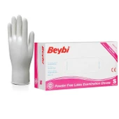 Beybi Lateks Pudrasız Muayene Eldiveni S 100 Lü - 1