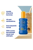 Nivea Sun SPF30 Güneş Koruyucu & Nemlendirici Vücut Spreyi – UVA & UVB Yüksek Koruma, 200 ml thumbnail 3