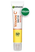 Garnier C Vitamini Parlak Güneş Koruyucu Yüz Kremi SPF50+ – Işıltılı Günlük Fluid Doku, 40 ml - 2