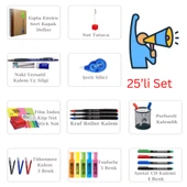 Ofis Kırtasiye 25’li Set 1 - 1