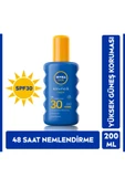 Nivea Sun SPF30 Güneş Koruyucu & Nemlendirici Vücut Spreyi – UVA & UVB Yüksek Koruma, 200 ml thumbnail 1