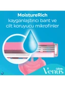 Gillette Simply Venus 3 Kadın Kullan At Tıraş Bıçağı 4'lü Kaygan Bantlı Tahriş Azaltıcı Başlık thumbnail 1