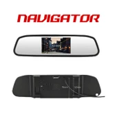 Navigator 180 Açılı 1080P DVR Ayna Yol Kayıt Kamerası NG2180A Ön Arka Kamera thumbnail 2