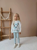 KIZ ÇOCUK MİNNİE MODELLİ TAYTLI TAKIM thumbnail 11