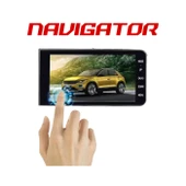 Navigator 180 Açılı 1080P DVR Ekranlı Yol Kayıt Kamerası NG2180E Ön Arka Kamera thumbnail 2