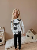 KIZ ÇOCUK MİNNİE MODELLİ TAYTLI TAKIM thumbnail 3