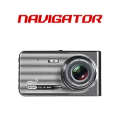 Navigator 180 Açılı 1080P DVR Ekranlı Yol Kayıt Kamerası NG2180E Ön Arka Kamera thumbnail 1