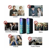 Xiaomi Redmi Note 9s Mat Hayalet Ekran Gizli Privacy Tam Kaplayan Kırılmaz Seramik Ekran Koruyucu thumbnail 5