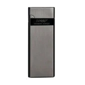 Zorro Ultra İnce Gazlı Slim Çakmak Gümüş thumbnail 3