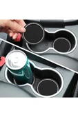 TİNEKE  Araç İçi Bardak Telefon Para Malzeme Tutucu Kaymaz Matları 2 ADET - 3