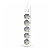 Inca Ipw-44gb 5 Port Akım Korumalı Led Tuşlu Priz 1.5m - Beyaz - 2