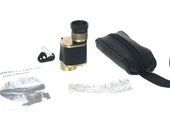 6X24 Baigish Askeri Tarzi Pirinç Ve Deri Kaplamalı Deri Çantalı Monocular Dürbün Sarı - 1