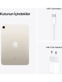 Apple iPad Mini 64GB 8.3" WiFi Tablet - MK7P3TU/A Beyaz - 1