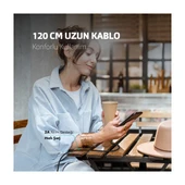 iPhone Uyumlu Örgü Şarj Kablosu. thumbnail 2