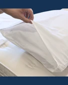 Solivane Otel Tipi Yastık Alezi | Su Geçirmez Kumaş | Queen Size 60x80 - 8