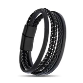 Mat Oniks Doğaltaş Ve Deri Bileklik 31832B9D14 thumbnail 1