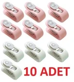 Eğitici Oyuncak Mandallı Yorgan Sabitleme Klipsi 10 Adet - 1
