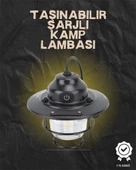 Kamp ve Bahçe İçin Retro LED Fener – Sıcak Işık, Uzun Ömürlü Batarya - 1