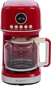 Berghoff Gem Retro Filtre Kahve Makinesi 900 W, 1,5 L Cam Demlik  Kırmızı thumbnail 1