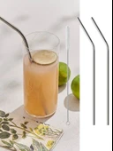 Mucit Home 2 Li Paslanmaz Çelik Pipet + Temizleme Fırçası thumbnail 4