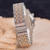 Saattino Yeni Sezon Şık Rose Silver Kasa Çelik Erkek Kol Saati ST-303993 - 2