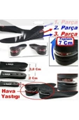 Mucit Home 7 Cm Tam Boy Uzatıcı Tabanlık Hava Yastıklı Boyuzatan Ayakkabı Tabanlığı Gizli Topuk Yükseltici - 6