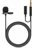 ZR255 Jh043A Jack Kulaklık Girişli Kablolu Mikrofon - 1