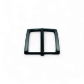 Kemer Tokası 3,8 cm Siyah Silme 1 Adet - 4