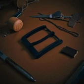 Kemer Tokası 3,8 cm Siyah Boyalı 1 Adet - 1