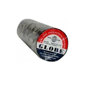 Globe Izole Elektrik Bandı 10'lu Paket - Siyah - Globe Plastik Izole Elektrik Bandı - Siyah - 1