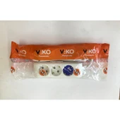 Viko 3'lü Topraklama Grup Priz 3 Metre thumbnail 1