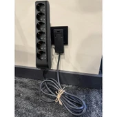 Viko Uzatma Kablosu Siyah 6’lı (1.5 m)Ultra İnce Fiş - Dar Alanlarda Maksimum Yer Tasarrufu Sağlar. thumbnail 1